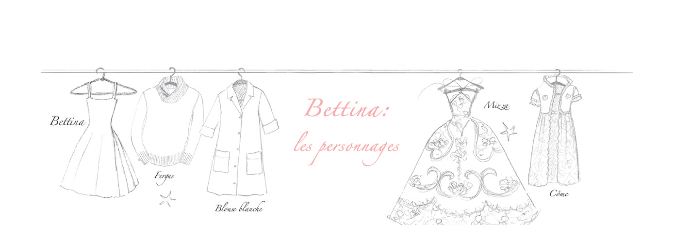 les personnages de bettina